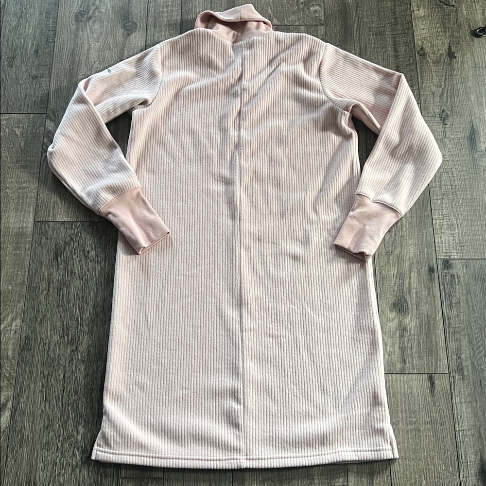 NWT Columbia Boundless Trek Fleece Dress - Women's M PINK - Picture 5 of 11